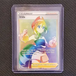 Irida - 204/189 - Secret Rare Trainer - Pokemon Card - Lot #128 - Image 1