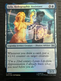 Lyla, Holographic Assistant Marvel's Spider-Man: Eternal-Legal Foil - Image 1