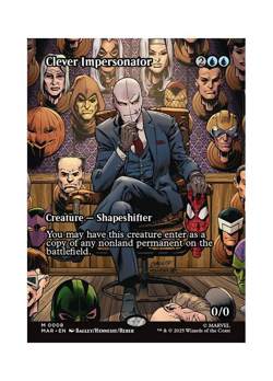 Magic the Gathering MTG MAR Clever Impersonator 8 Regular Near Mint - Image 1
