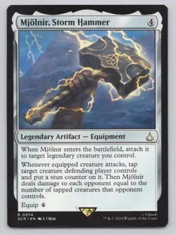 Mjolnir, Storm Hammer Normal R Universes Beyond: Assassin's Creed 74 NM - Image 1