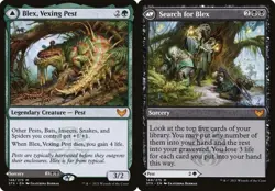 Blex, Vexing Pest // Search for Blex STX LP MTG - Image 1
