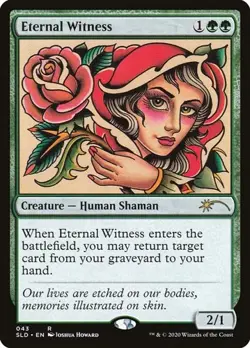 Eternal Witness Secret Lair LP MTG - Image 1