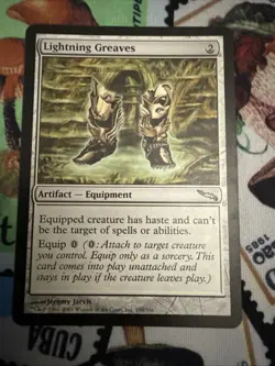 Lightning Greaves Mirrodin Regular 199/306 - Image 1