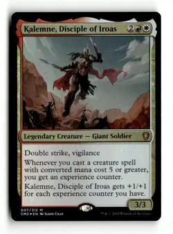 MTG | Kalemne, Disciple of Iroas | CM2 | Foil | Moderately Played | English - Image 1