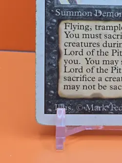 ⚫⚫⚫ 1994 MAGIC The Gathering LORD OF THE PIT REVISED 3RD EDITION DAMAGED ⚫⚫ - Image 5