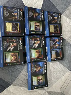 Magic The Gathering Doctor Who Commander Deck Bundle - selling all 8 for 250 - Image 1