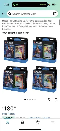 Magic The Gathering Doctor Who Commander Deck Bundle - selling all 8 for 250 - Image 2