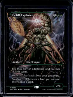 2025 Magic The Gathering Edge Of Eternities Icetill Explorer Showcase Foil #0362 - Image 1