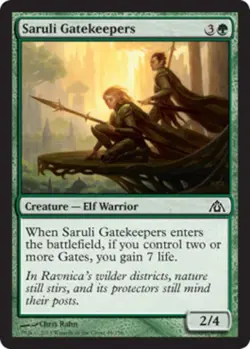 Saruli Gatekeepers - Foil - Dragon's Maze #48/156 MTG Magic The Gathering - Image 1