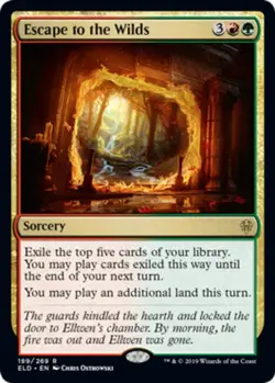 Escape to the Wilds - Throne of Eldraine #189/269 MTG Magic The Gathering - Image 1