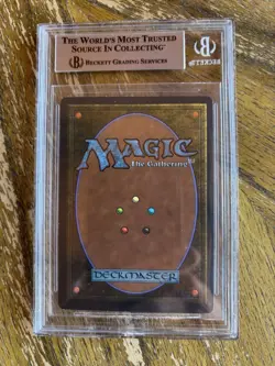 MTG FWB Taiga, Italian, BGS 8.5, Graded, Foreign White Border - Image 2