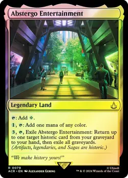 Abstergo Entertainment Foil Assassin's Creed NM MTG - Image 1