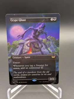 Crypt Ghast (Borderless) Commander: Duskmourn: House of Horror Foil - Image 1