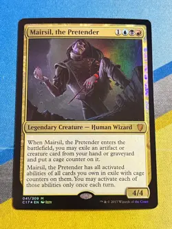 Magic the Gathering MTG Commander 2017 MAIRSIL, THE PRETENDER Foil - Image 1