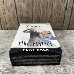 Magic: The Gathering Final Fantasy Play Pack w/ 3 Packs & Promo SEALED - Image 4