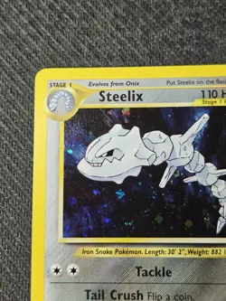 Pokemon TCG Steelix Neo Genesis 15/111 Unlimited Holo Rare 2000 NM - Image 2
