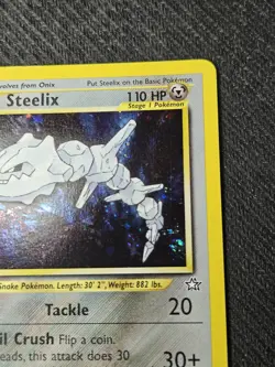 Pokemon TCG Steelix Neo Genesis 15/111 Unlimited Holo Rare 2000 NM - Image 3