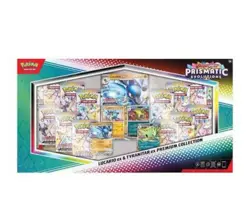 Pokemon Lucario EX Tyranitar EX Premium Collection Box Prismatic Evolutions TCG - Image 2