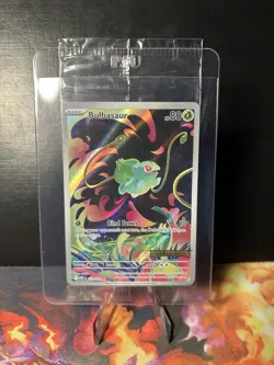 Bulbasaur Box Topper Promo 133/132 Pokemon ME01 Mega Evolution Stamped Promo - Image 1