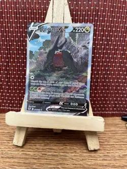 Pokemon TCG Regidrago V Sword & Shield - Silver Tempest 184/195 Holo Ultra Rare - Image 1