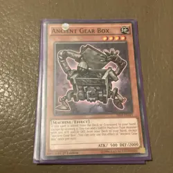 Ancient Gear Box Yu-Gi-Oh! SR03-EN011 1st Common - Image 1