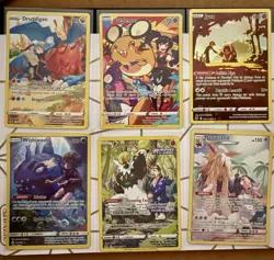 Pokemon TCG - Mix Lot - Trainer Gallery & FA Secret Rare Cards - SWSH & SM Era - Image 1