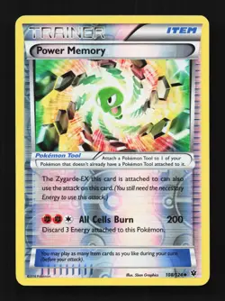 Power Memory 108/124 Fates Collide English Pokemon Card TCG - Image 1