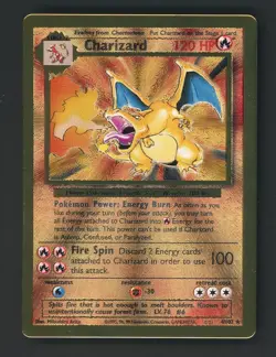 Pokemon Card Charizard 4/102 Metal Gold Ultra Premium Collection Celebrations - Image 1