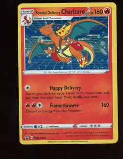 Special Delivery Charizard SWSH075 SWSH: Sword & Shield Promo Cards Holo Pokemon - Image 1