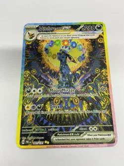 Umbreon EX Gold Metal Pokemon Card-Collectible Gift Display！Christmas - Image 1