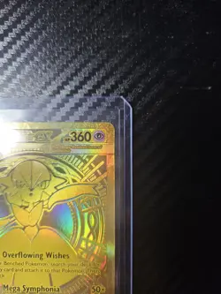 Pokemon Mega Gardevoir EX Gold Card Holo Rare 187/132 Mega Evolutions NM - Image 3