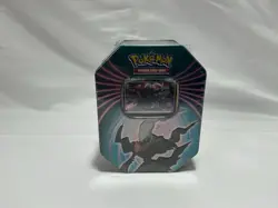 Pokemon TCG Mighty Mysterious Tin 2021 [ Darkrai Card Pack ] NEW sealed - Image 1