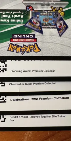 130 Pokemon Tcg Live Code Cards 151 Celebrations Premium Collection - Image 1