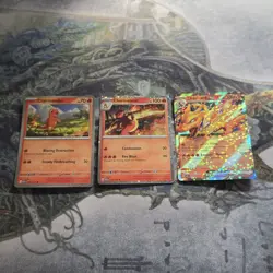 Pokemon TCG 3 Card Lot Promos Charizard ex Super Premium Collection - Image 1