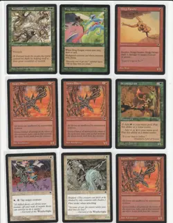 Magic the Gathering TEMPEST Lot of 54 Cards - Image 1