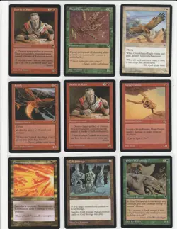 Magic the Gathering TEMPEST Lot of 54 Cards - Image 2