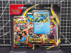 Pokemon TCG Mega Evolution 3 Pack Blister with Golduck Promo Card - Image 1