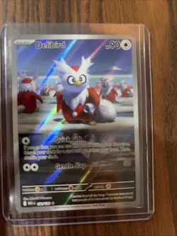Pokemon Delibird 152/132 Mega Evolution Illustration Rare Card NM - Image 1