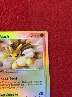 Sandslash 21/100 Sandstorm Reverse Holo E Reader Pokemon Card 2003 Lp - Image 2