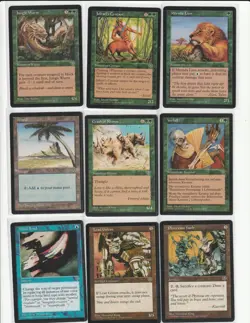 Magic the Gathering MIRAGE Lot of 72 Cards - Image 1