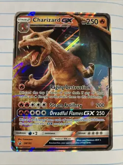 Charizard Gx Sm195 Promo Pokemon Card Never Played - Image 1