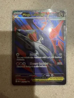 Mega Latias ex Ultra Rare Pokemon Card MEG 163/132 - Image 1