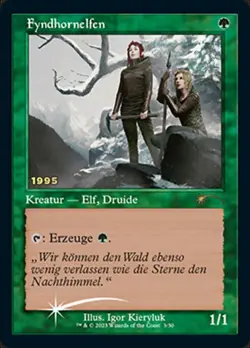 [1x] Fyndhorn Elves - Foil (30th Anniversary Play Promos) Near Mint, GERMAN Misc - Image 1