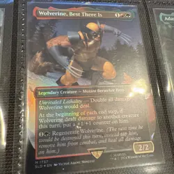 Mtg Marvel Wolverine Secret Lair Complete 6 Card Set Foil Open - Image 1