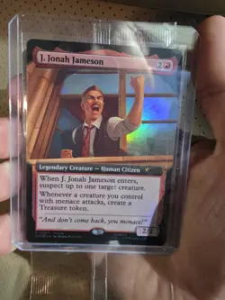 J. Jonah Jameson Marvel's Spider-Man Foil ATL PROMO - Image 1
