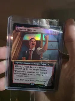J. Jonah Jameson Marvel's Spider-Man Foil ATL PROMO - Image 2