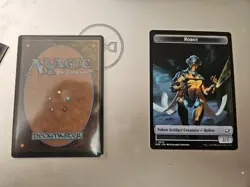MTG Tezzeret, Cruel Captain (Borderless) Edge of Eternities Foil + Emblem, NM - Image 2