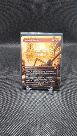 Spiteful Banditry (Borderless) Universes Beyond: the Lord of the Rings MTG 0439 - Image 1