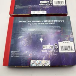 Magic: The Gathering Marvel’s Spider-Man Collector Omega Boxes LOT OF 2 In Hand - Image 5