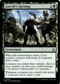 NM - Garruk's Uprising U Foundations 220 - Image 1